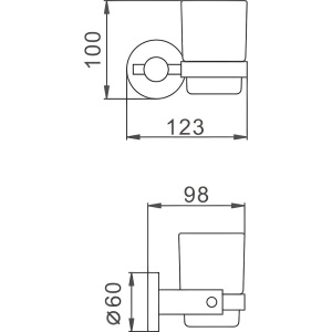 Стакан Haiba HB83 06