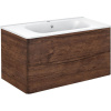 Тумба с раковиной Vincea Paola 100 темный дуб