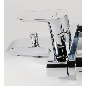 Купить Смеситель для ванны с душем Hansgrohe Metris 31480000 в Москве с доставкой Смеситель для ванны с душем Hansgrohe Metris 31480000