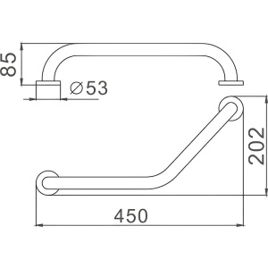 Поручень Haiba HB17 17