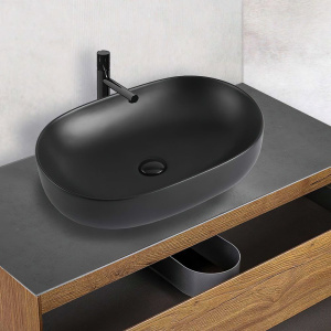 Раковина Vincea VBS-113MB 60 матовая черная