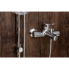 Смеситель для ванны с душем STWORKI Скаген SK-06cr
