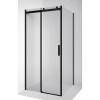 Душевой уголок Ambassador Benefit 19021201HB-80HB 120х80 см, профиль черный, стекло прозрачное