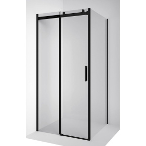 Душевой уголок Ambassador Benefit 19021201HB-80HB 120х80 см, профиль черный, стекло прозрачное