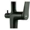 Смеситель для кухни Lemark Bronx LM3761BL черный, с гибким изливом