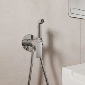 Гигиенический душ Milardo Rora RORSBR0M08 со смесителем, С ВНУТРЕННЕЙ ЧАСТЬЮ, хром