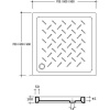 Поддон для душа RGW Ceramics CR-099
