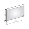 Зеркало с подсветкой Keuco Edition 400 106 11596172000