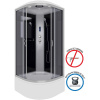 Душевая кабина Niagara Classic NG-2509-14P, 100х100 см, с пультом управления и FM-радио