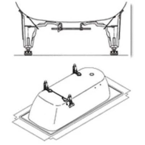 Ножки для ванн Kaldewei универсальные mod. 5032 581670000000