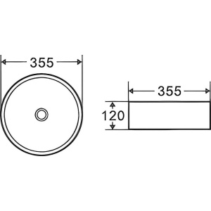 Раковина D&K Matrix, 36