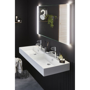 Раковина Jacob Delafon Vivienne EXBL112-00 120 см двойная