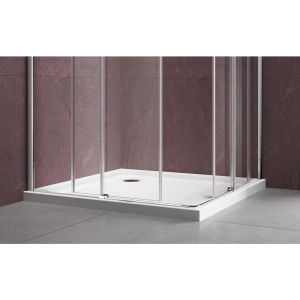 Купить Душевой уголок Vincea Dice VSS-4D100CL 100х100 см, профиль хром в Москве с доставкой Душевой уголок Vincea Dice VSS-4D100CL 100х100 см, профиль хром