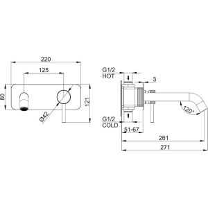 Купить Смеситель для раковины Allen Brau Priority 5.31003-BN С ВНУТРЕННЕЙ ЧАСТЬЮ брашированный никель в Москве с доставкой Смеситель для раковины Allen Brau Priority 5.31003-BN С ВНУТРЕННЕЙ ЧАСТЬЮ брашированный никель