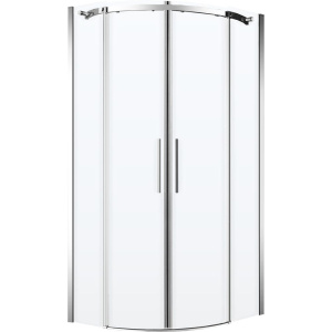 Душевой уголок BelBagno Acqua R-2-100-C-Cr профиль хром