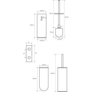 Ершик Bemeta Dark 102313060
