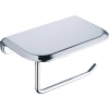 Держатель туалетной бумаги Cezares Liner PHM-01 с полкой для телефона, хром
