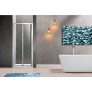 Душевая дверь в нишу Vincea Garda VDB-1G900CL 90 см, профиль хром, стекло прозрачное