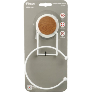 Купить Полотенцедержатель Fixsen Magic White FX-47011 кольцо, белый в Москве с доставкой Полотенцедержатель Fixsen Magic White FX-47011 кольцо, белый