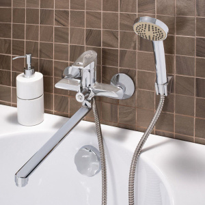 Купить Смеситель для ванны с душем РМС SL137 SL137-006E в Москве с доставкой Смеситель для ванны с душем РМС SL137 SL137-006E