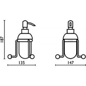 Купить Дозатор Bagno & Associati Regency RE72792 в Москве с доставкой Дозатор Bagno & Associati Regency RE72792