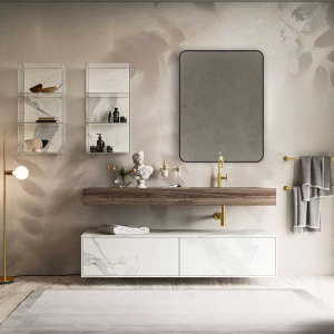 Зеркало Vincea VLM-3VC600B-2 60х80 с подсветкой и подогревом