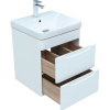 Тумба с раковиной Aquanet София 50 2 ящика