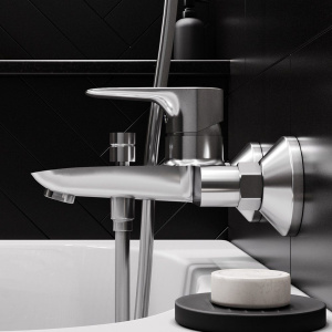 Смеситель для ванны с душем Damixa RedBlu Origin Evo 2 781000000