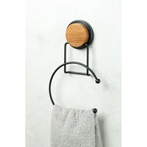 Купить Полотенцедержатель Fixsen Magic Wood FX-46011 кольцо, черный в Москве с доставкой Полотенцедержатель Fixsen Magic Wood FX-46011 кольцо, черный