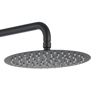 Душевая стойка Акватек AQ2040MB С ВНУТРЕННЕЙ ЧАСТЬЮ, 250 мм, черный