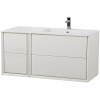 Тумба с раковиной Cezares Bellagio 106 R bianco opaco