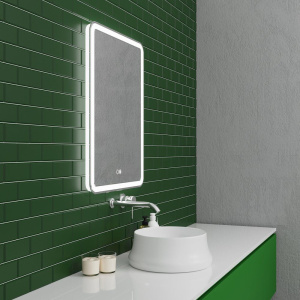 Купить Зеркало Grossman Leo 70 с подсветкой, с антизапотевателем в Москве с доставкой Зеркало Grossman Leo 70 с подсветкой, с антизапотевателем