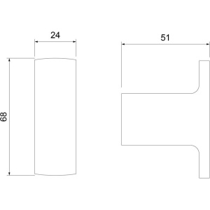 Крючок Timo Torne 43011/17 золото матовое