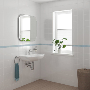 Раковина Grohe Bau Ceramic Bau Ceramic 39472000 со смесителем, альпин-белый