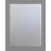 Зеркало STWORKI Хадстен 80 серое, прямоугольное, настенное