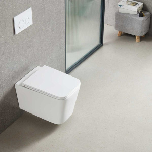 Купить Унитаз подвесной Vincea Q-Line VT1-12T подвесной, безободковый, фарфоровый, квадратный, антивсплеск, белый в Москве с доставкой Унитаз подвесной Vincea Q-Line VT1-12T подвесной, безободковый, фарфоровый, квадратный, антивсплеск, белый