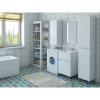 Тумба с раковиной Эстет Dallas Luxe 140 напольная, 2 ящика R