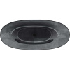 Ванна из полиэфирной смолы Vincea VBT-6T01B 170x75 см, отдельностоящая, овальная, с донным клапаном, черная