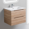 Мебель для ванной BelBagno Etna 60 rovere bianco