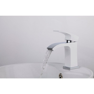 Смеситель для раковины Gappo G07-8 G1007-8 белый, хром