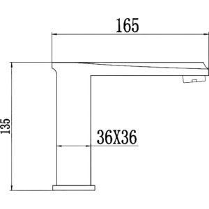Смеситель для раковины Savol S-GY8892W белый матовый
