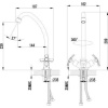 Смеситель для кухни Lemark Partner LM6544C