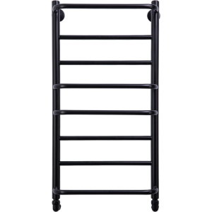 Полотенцесушитель водяной Comfysan Puro W-8 80х40 черный матовый