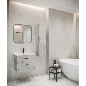 Шкаф-пенал Grossman Кросс 30 бетон, универсальный