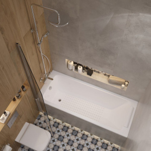 Купить Чугунная ванна Jacob Delafon Parallel 170x70 см, с ножками P в Москве с доставкой Чугунная ванна Jacob Delafon Parallel 170x70 см, с ножками P