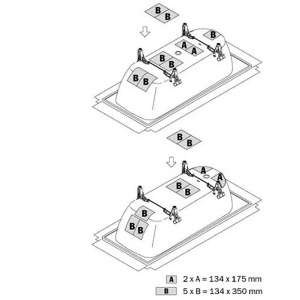 Комплект шумоизоляции для ванн Kaldewei 687675730000