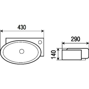 Рукомойник Weltwasser WW Aisbach 5011 R