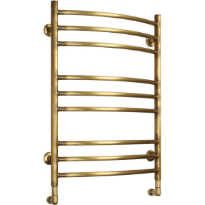 Полотенцесушитель водяной Domoterm Калипсо П9 50x70, античная бронза