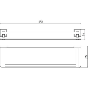 Полка Savol 95 S-509591 50 см
