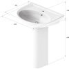 Раковина Sanita luxe Classic luxe с пьедесталом